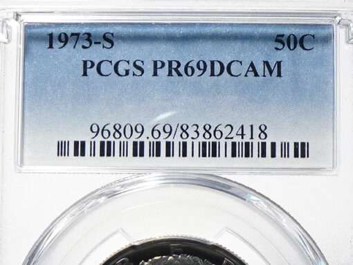 1973-S Kennedy Half PR69 PCGS DCam - Image 3