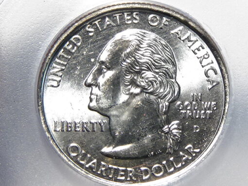 2005-D Oregon Quarter MS60 Details ICG - Image 2